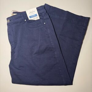NWT Joules Connie Wide Leg Cropped Jeans